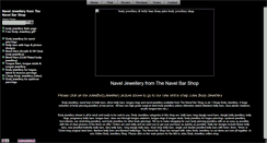 Desktop Screenshot of navelbarshop.co.uk